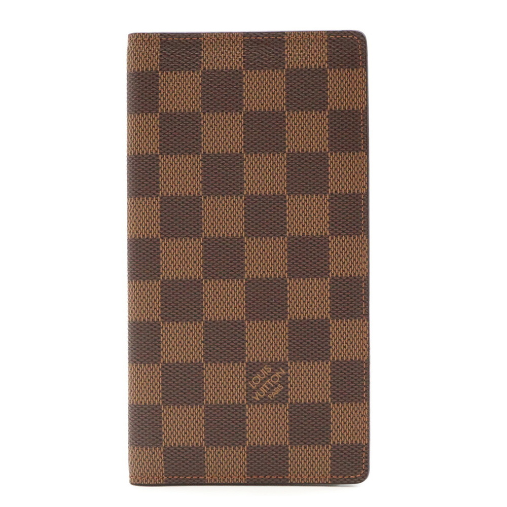 LOUIS VUITTON Damier Portefeuille Cartes Credit Bi-fold Long Wallet N61823